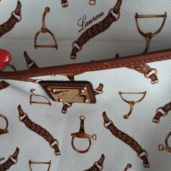 Laurent Ralph Lauren Equestrian Crossbody Bag - Picture 10 of 10